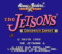 The Jetsons: Cogswell's Caper! title screenshot